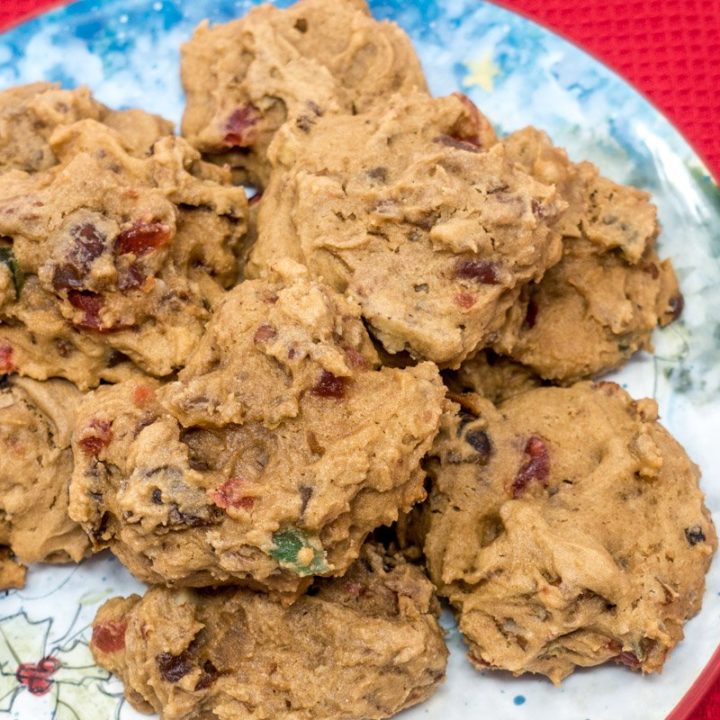 Try this easy fruitcake cookies recipe as an alternative to traditional Christmas fruitcake