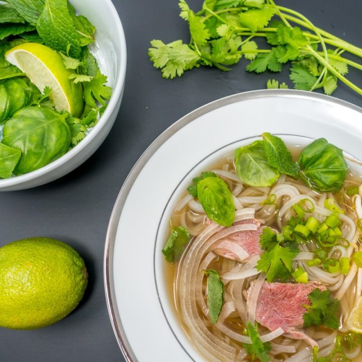 Make pho, the tasty Vietnamese beef noodle soup, in your slow cooker